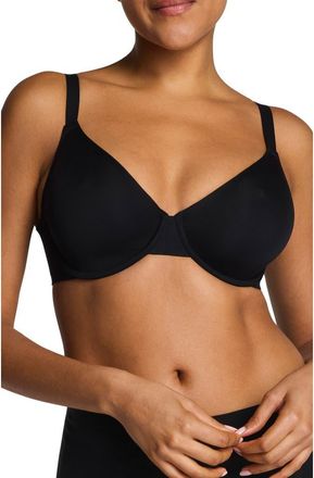 Spanx supersmooth BraVa Unlined Bra in Very Black at Nordstrom, Size 38Ddd