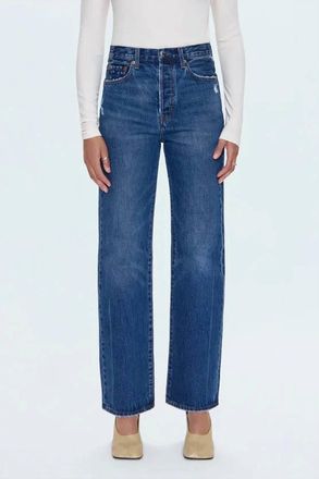 Pistola Denim Cassie Super High Rise Straight Jeans In Cameo Vintage