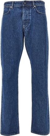 Stone Island Denim Research Straight Fit Jeans - Heren - Jeans - Blauw - Maat: W38 Denim