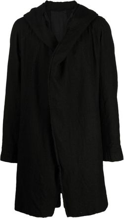 Masnada long-sleeve hooded parka - men - Acetate/Virgin Wool - 46 - Black
