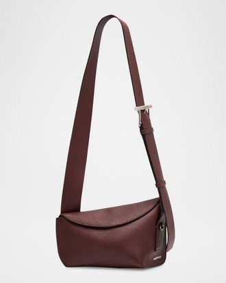 Alexander McQueen Sling Leather Crossbody Bag