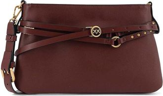 Pinko Belt Bag Shoulder Bag In Leather
