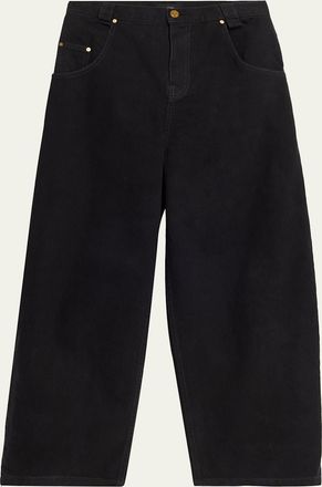 Willy Chavarria Bad Girl Tapered Denim Jeans