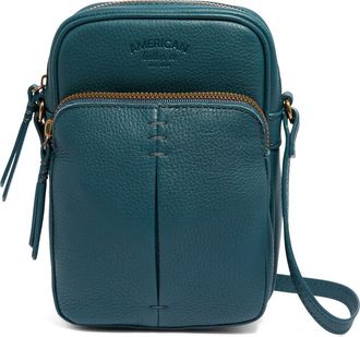 American Leather Co. Cleveland Mini Crossbody Bag in Transform Teal at Nordstrom Rack