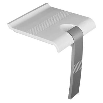 Pellet Pellet - Asiento De Ducha Arsis Gama Blanca Y Reposapi&eacute;s De Epoxi Gris