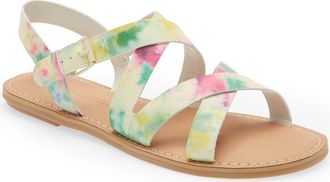 Toms Sicily Flat Sandal in Multi-Color at Nordstrom Rack, Size 7.5