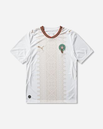 Puma Men s Morocco 2026 Away Jersey White / Victory Gold