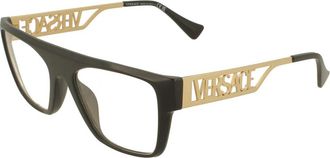 Versace Bril - Heren - Brillen - Zwart - 55 MM - Accessoires