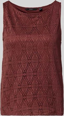 Vero Moda Regular Fit Tank Top Modell MAYA in Rostrot, Gr&ouml;&szlig;e XS