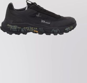 Premiata modern chunky sole sneakers with pull tab