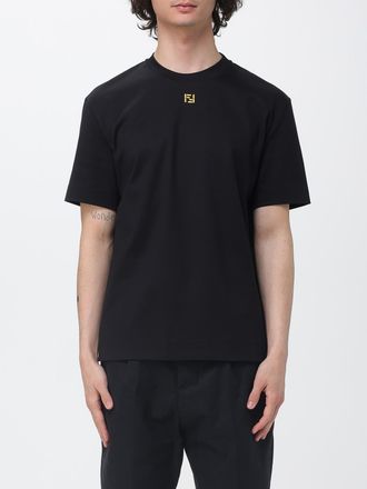 Fendi T-shirt in cotone FF Fendi