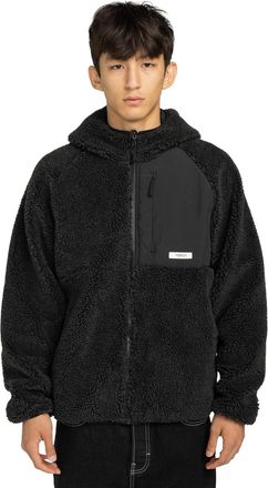 Element Outdoorjacke ELEMENT Wolfe Sherpa, Herren, Gr. XL, off schwarz, Obermaterial: 100% Microfaser;, Jacken Outdoorjacke
