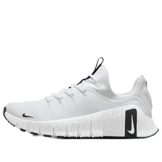 Nike (WMNS) Nike Free Metcon 6 White Metallic Silver Smoke Grey Black HQ3510-100