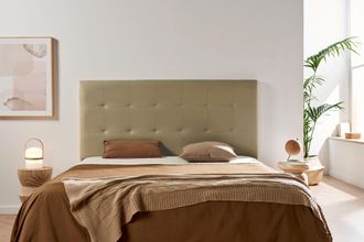 Moonia Cabecero Tapizado Atenea Polipiel 220x120x8 Cm Moonia