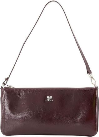 Courr&egrave;ges AC Shoulder Bag Burgundy
