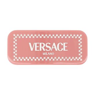 Versace Hair Accessories, female, Pink, Size: ONE SIZE Crystal Hair Clip
