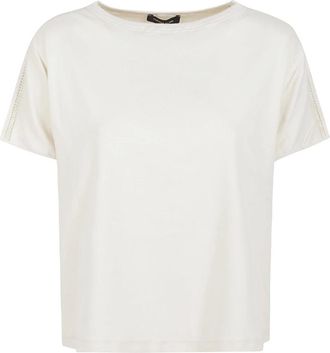 Fabiana Filippi T-Shirts - Dames - T-shirts - Beige - M - Tops