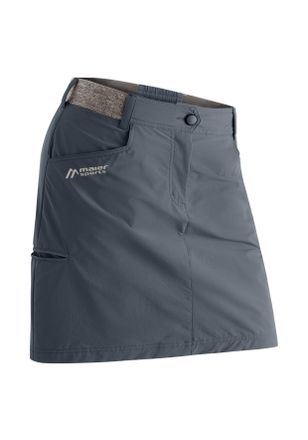 Maier Sports Sommerrock MAIER SPORTS Norit SkortIn W, Damen, Gr. 36, grau, 73% Polyamid, 17% Polyester, 10% Elasthan, R&ouml;cke Sommerrock, mit leichtem, elastischem B