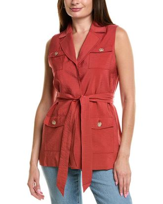 Anne Klein Belted Vest