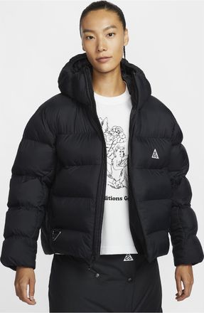 Nike (WMNS) Nike x ACG Lunar Lake PrimaLoft Therma-FIT ADV Loose Hooded Jacket Asia Sizing Black FZ6762-010