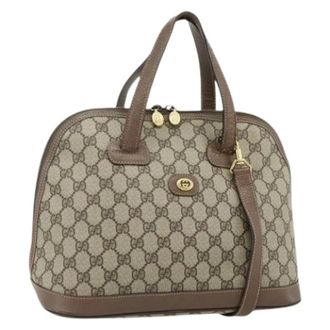 Gucci Pre-owned Handbags, female, Beige, Size: ONE SIZE Pre-owned Vintage Hand Bag