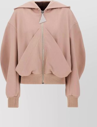 The Attico oversized wool bomber with drop shoulder
