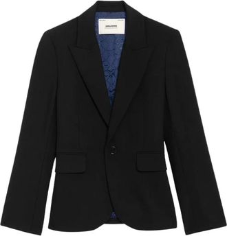 Zadig&Voltaire Blazer Vavy - - Jackets - Donna - Nero - L