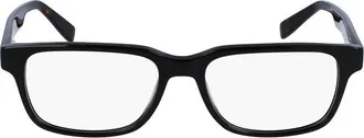 Lacoste Rectangle Full Rim Eyeglasses - Black