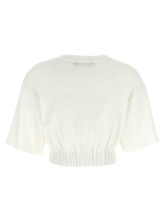 Dolce & Gabbana Womens White Cotton T-Shirt