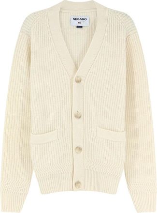 Sebago Chandler Cardigan - - Knitwear - Uomo - Beige - L