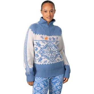 Kari Traa Saga Knit Sweater - Womens in Sea at Nordstrom, Size X-Large