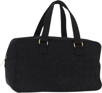 Chanel Pre-owned Handbags, female, Black, Size: ONE SIZE Pre-owned Vintage Handbag