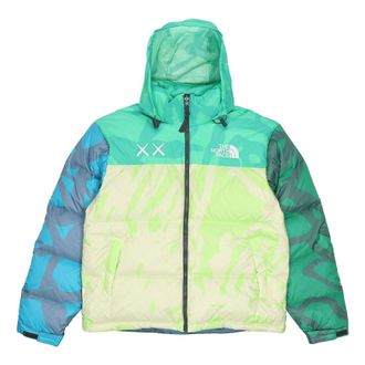 The North Face X Kaws 1996 Nuptse 700 Jacket Green NF0A7WLU-75B