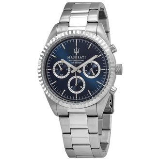 Maserati Competizione Chronograph Quartz Blue Dial Mens Watch R8853100022