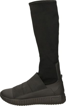 Fessura Stivale Tessuto - Dames - Hoge Laarzen - Zwart - 37 EU - Schoenen
