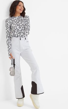 TOG24 Vista Womens Salopettes Optic White - Size 12 Regular