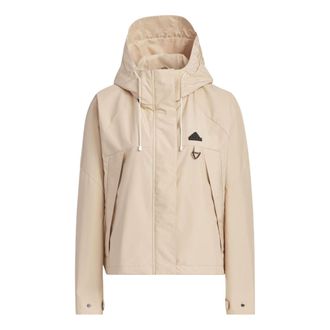 adidas (WMNS) adidas City Escape Woven Jacket Asia Sizing Beige JE8591