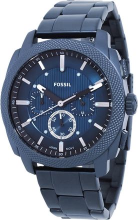 Fossil Machine Chronograph Quartz Blue Dial Mens Watch FS6167