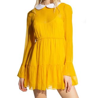 Gucci Womens Bicolor Acetate Casual Dress