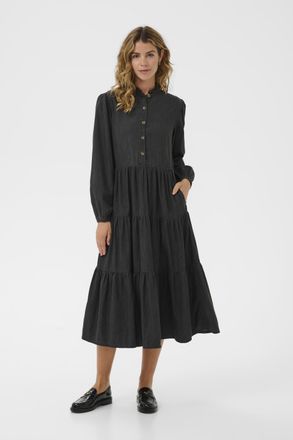 Cream Jurk CRBritt Jurk Feminine light grey