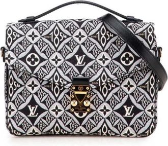 Louis Vuitton Pre-owned Pochette Metis - Dames - Vintage Handtas - Zwart - ONE Size - Leer - Vintage