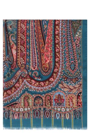 Etro Printed Silk Scarf