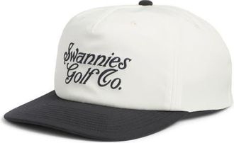 Swannies Moser Logo Embroidery Hat in Vintage White at Nordstrom