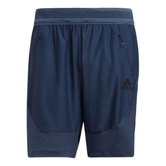 adidas Mens adidas Heat Rdy Training Blue Shorts GM0339