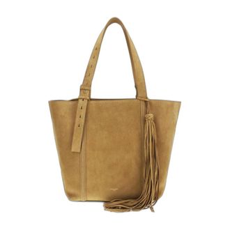 Golden Goose 24/7 East West Bag - Dames - Tassen - Bruin - Maat: ONE Size Su&egrave;de