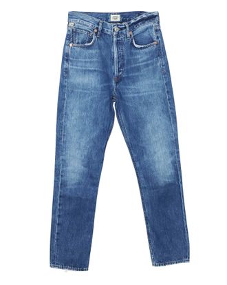 Citizens Of Humanity Citizens Of Humanity Charlotte High Rise Straight in Blue Denim