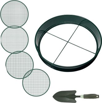 OEM Tamiz De Tierra, Tamiz De Tierra Tamiz De Compost Ligero, Accesorio De Jardiner&iacute;a Multiusos, Tamiz De Compost Port&aacute;til, Detector De Grava