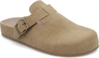 Mia Buckle Strap Mule in Taupe at Nordstrom Rack, Size 8.5