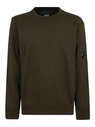 C.P. Company C. P. Company Fleece Crew Neck Lens Sweatshirt
