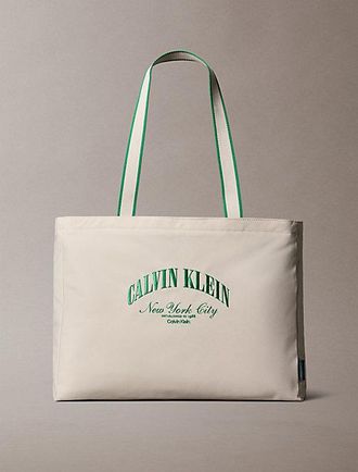 Calvin Klein Heritage crest logo tote bag
